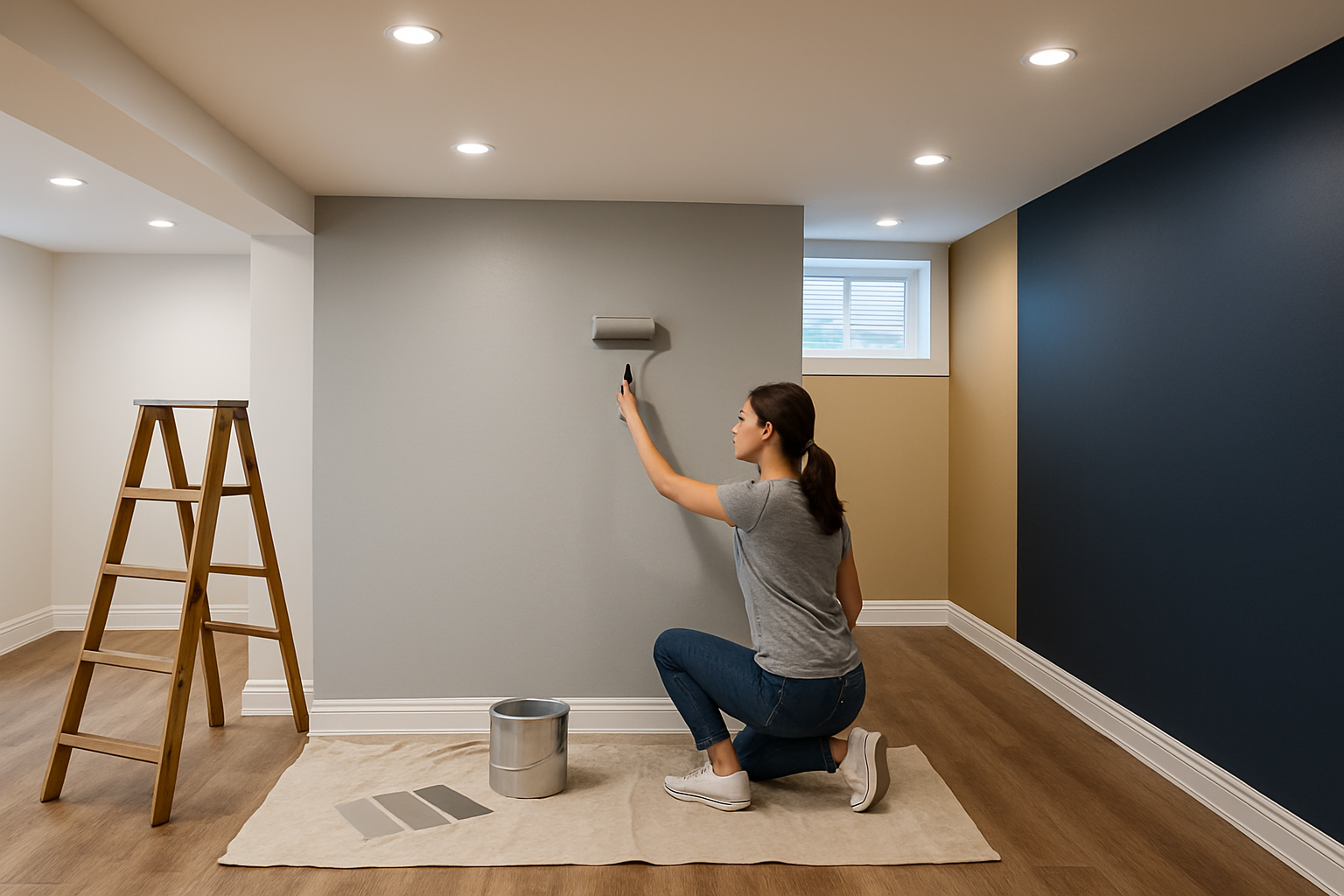 Dark Basement? 5 Paint Colors That Make Your Lower Level Feel Like a Main Floor